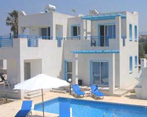 << philippos villas bungalows >> a luxury villa in Paphos Cyprus